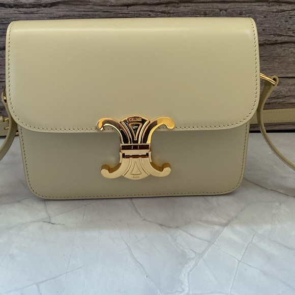 CELINE TRIOMPHE TEEN LAMB SKIN - Picture 5 of 6